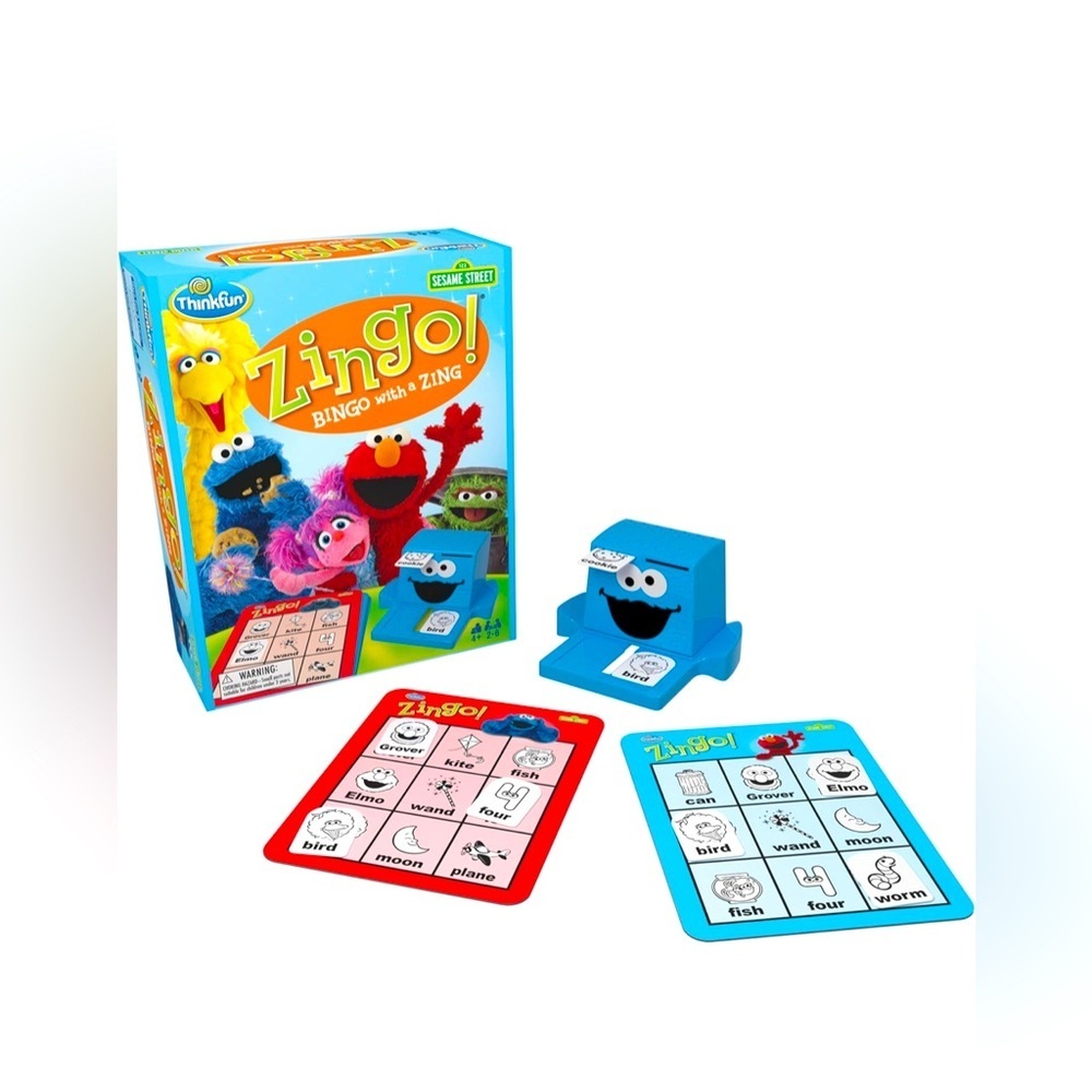 Think! Zingo! Bingo with Zing - Blue
